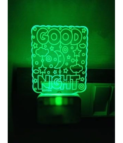Generic Good Night AC Adapter Night Lamp