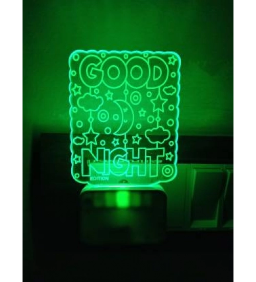 Generic Good Night AC Adapter Night Lamp