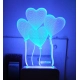 Generic Heart Balloons AC Adapter Night Lamp Generic Heart Balloons AC Adapter Night Lamp