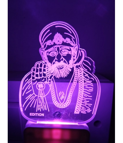 Generic Shridi Sai Baba AC Adapter Night Lamp