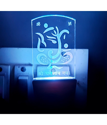 Generic Designer Ganesha AC Adapter Night Lamp