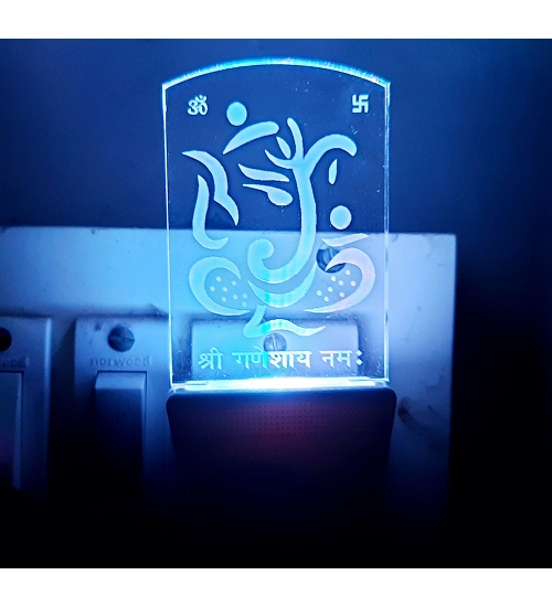 Generic Designer Ganesha AC Adapter Night Lamp