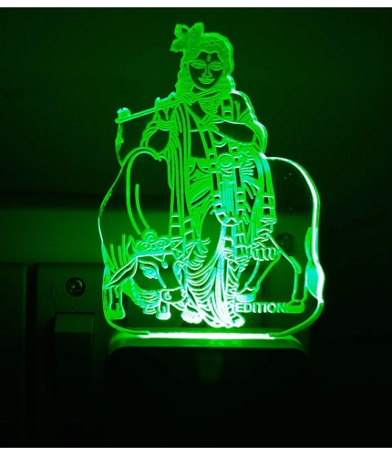 Generic Shree Krishna AC Adapter Night Lamp