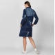 Generic Women's Denim Washed Long Sleeve Jacket (Blue) Generic Women's Denim Washed Long Sleeve Jacket (Blue)