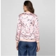 Generic Women's Satin Floral 3/4th Sleeve Jacket (Light Pink) Generic Women's Satin Floral 3/4th Sleeve Jacket (Light Pink)