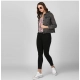 Generic Women's Denim Distressed Long Sleeve Jacket (Black) Generic Women's Denim Distressed Long Sleeve Jacket (Black)