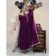 Generic Women's Georgette Embroidery Sleeveless Round Neck Kurti, Palazzo And Dupatta Set (Wine) Generic Women's Georgette Embroidery Sleeveless Round Neck Kurti, Palazzo And Dupatta Set (Wine)