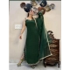 Generic Women's Georgette Embroidery Sleeveless Round Neck Kurti, Palazzo And Dupatta Set (Green) Generic Women's Georgette Embroidery Sleeveless Round Neck Kurti, Palazzo And Dupatta Set (Green)