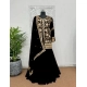 Generic Women's Georgette Embroidery 3-4th Sleeve V-Neck Kurti, Palazzo And Dupatta Set (Black) Generic Women's Georgette Embroidery 3-4th Sleeve V-Neck Kurti, Palazzo And Dupatta Set (Black)