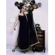 Generic Women's Georgette Embroidery Sleeveless Round Neck Kurti, Palazzo And Dupatta Set (Black) Generic Women's Georgette Embroidery Sleeveless Round Neck Kurti, Palazzo And Dupatta Set (Black)