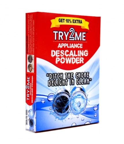 Generic TRY2ME Washing Machine - Appliance Descaling powder (White)