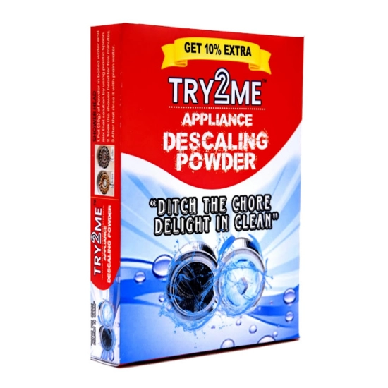 Generic TRY2ME Washing Machine - Appliance Descaling powder (White)
