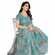 Generic Women's Georgette Printed Saree With Unstitched Blouse 5.5Mtr (Turquoise Green) Generic Women's Georgette Printed Saree With Unstitched Blouse 5.5Mtr (Turquoise Green)