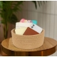 Generic Cotton 8x3 Inch Round 1 Pcs Bedside Organizer With Out Lid (Beige) Generic Cotton 8x3 Inch Round 1 Pcs Bedside Organizer With Out Lid (Beige)