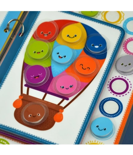 Generic Play And Learn Colors Activity Book for Kids (2–5 Years, Multicolor)