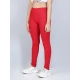 Generic Girl's Cotton Lycra Solid Elasticated Jeggings (Red) Generic Girl's Cotton Lycra Solid Elasticated Jeggings (Red)