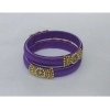 Generic Women's Plastic Silk Thread Bangles (Light Violet, Size: 2.4) Generic Women's Plastic Silk Thread Bangles (Light Violet, Size: 2.4)