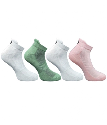 Generic 4_Pair Set Unisex Casual Cotton Printed Ankle Length Socks (Multicolor)