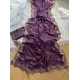 Generic Women's Georgette Embroidered Saree With Unstitched Blouse 5.5Mtr (Purple) Generic Women's Georgette Embroidered Saree With Unstitched Blouse 5.5Mtr (Purple)