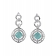 Generic Women's Brass Silver Plated Necklace set (Turquoise) Generic Women's Brass Silver Plated Necklace set (Turquoise)