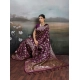 Generic Women's Silk Blend Printed Saree With Unstitched Blouse 5.5Mtr (Wine) Generic Women's Silk Blend Printed Saree With Unstitched Blouse 5.5Mtr (Wine)