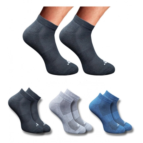Generic 3_Pair Set Unisex Casual Cotton Printed Low Cut Socks (Multicolor)