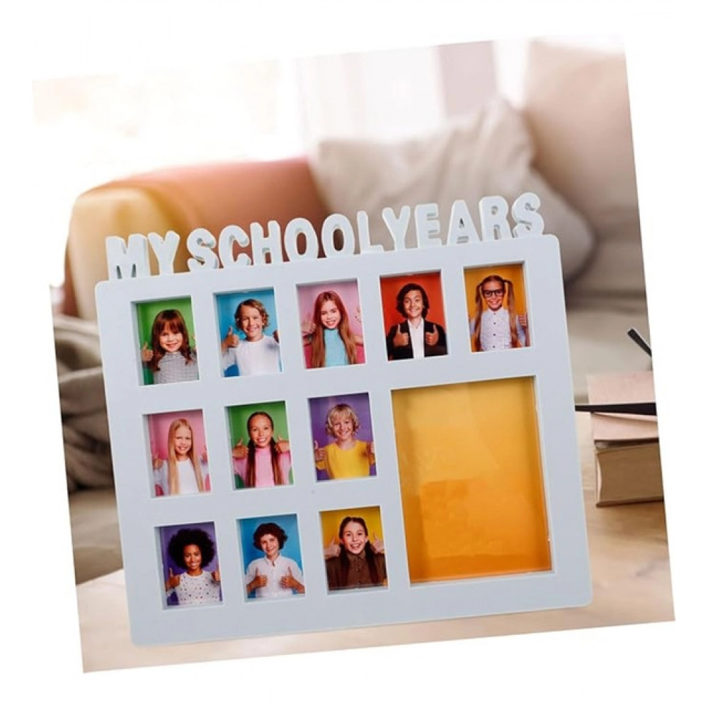 Generic Acrylic School Years Photo Frame (Multicolor)