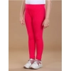 Generic Girl's Cotton Lycra Solid Elasticated Leggings (Dark Pink) Generic Girl's Cotton Lycra Solid Elasticated Leggings (Dark Pink)