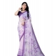 Generic Women's Georgette Floral Printed Saree With Unstitched Blouse 5.5Mtr (Purple) Generic Women's Georgette Floral Printed Saree With Unstitched Blouse 5.5Mtr (Purple)