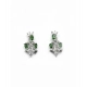 Generic Women's Brass Silver Plated Necklace set (Green) Generic Women's Brass Silver Plated Necklace set (Green)