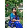 Generic Women's Katan_Silk Zari_Weaving Saree With Unstitched Blouse 5.5Mtr (Royal_Blue)