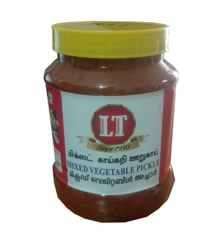 Generic 1KG LT Mixed Veg Pickle Traditional Digestive Side Dish (Red)