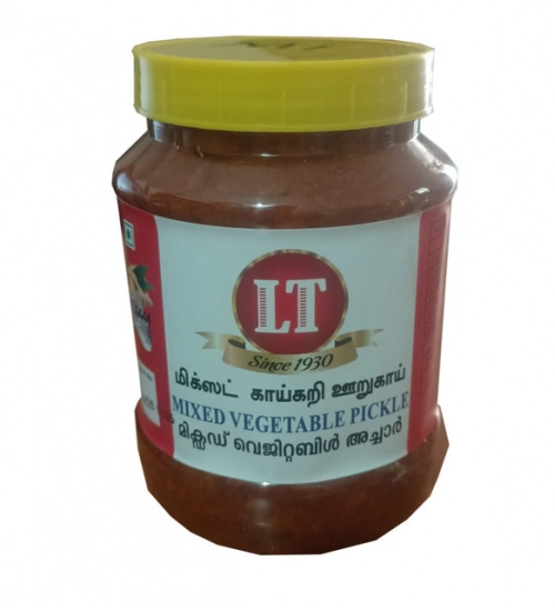 Generic 1KG LT Mixed Veg Pickle Traditional Digestive Side Dish (Red)