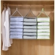 Generic Hanging Foldable Fabric Closet Organizer with 6 Shelves