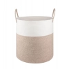 Generic Cotton 12x14 Inch-Kidi-Handle Storage Basket For Clothes With Out Lid (Kidi-White) Generic Cotton 12x14 Inch-Kidi-Handle Storage Basket For Clothes With Out Lid (Kidi-White)
