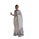 Generic Women's Soft Lilan Printed Saree With Unstitched Blouse 5.5Mtr (White) Generic Women's Soft Lilan Printed Saree With Unstitched Blouse 5.5Mtr (White)