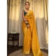 Generic Women's Soft Litchi Silk Jacquard Work Saree With Unstitched Blouse 5.5Mtr (Yellow) Generic Women's Soft Litchi Silk Jacquard Work Saree With Unstitched Blouse 5.5Mtr (Yellow)