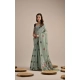 Generic Women's Blended_Cotton Floral Motifs And Woven Buttas Saree With Unstitched Blouse 5.5Mtr (Teal) Generic Women's Blended_Cotton Floral Motifs And Woven Buttas Saree With Unstitched Blouse 5.5Mtr (Teal)