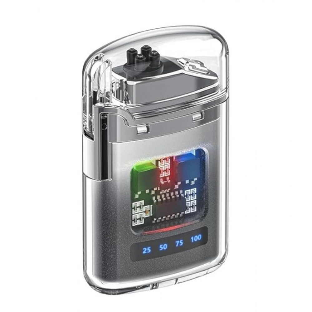 Generic Electric Gas Lighter (Silver)