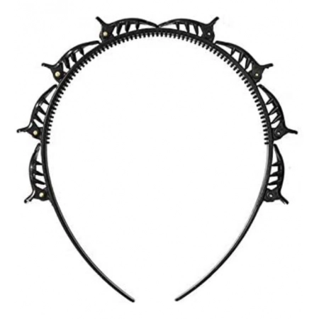 Generic Pack Of 3_Hair Clips for Girls And Ladies – Stylish Accessories (Color: Black)