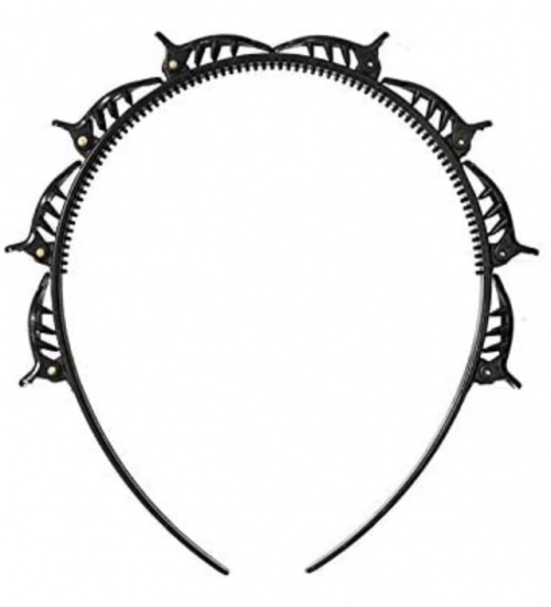 Generic Pack Of 3_Hair Clips for Girls And Ladies – Stylish Accessories (Color: Black)