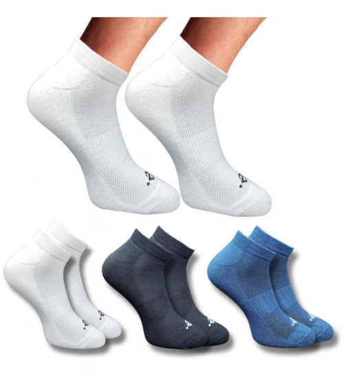 Generic 3_Pair Set Unisex Casual Cotton Printed Low Cut Socks (Multicolor)