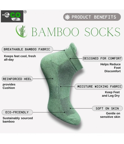 Generic 4_Pair Set Unisex Casual Cotton Printed Ankle Length Socks (Multicolor)