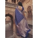 Generic Women's Art Silk Printed Saree With Unstitched Blouse 5.5Mtr (Navy Blue) Generic Women's Art Silk Printed Saree With Unstitched Blouse 5.5Mtr (Navy Blue)