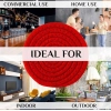 Generic Cotton Pack Of_2 Rope Drink Coasters 4 Pcs Set (Red)