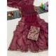 Generic Women's Chiffon Embroidered Saree With Unstitched Blouse 5.5Mtr (Maroon) Generic Women's Chiffon Embroidered Saree With Unstitched Blouse 5.5Mtr (Maroon)