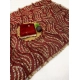 Generic Women's Satin Embellished Saree With Unstitched Blouse 5.5Mtr (Maroon) Generic Women's Satin Embellished Saree With Unstitched Blouse 5.5Mtr (Maroon)