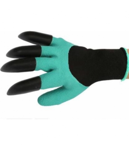 Generic Pack Of 2_Heavy Duty Garden And Farming Gloves – Durable Protective Gloves (Color: Assorted )