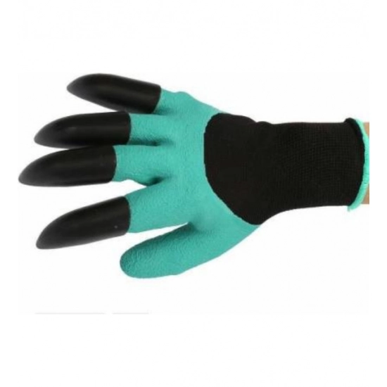 Generic Pack Of 2_Heavy Duty Garden And Farming Gloves – Durable Protective Gloves (Color: Assorted )