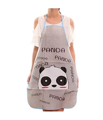 Generic Pack of 2_Printed Waterproof Kitchen Apron with Pockets for kids– (Color: Assorted )
